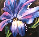 Blue Flower by Helen Goodear