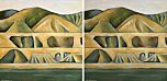Hope River Valley Diptych by Lola Badman