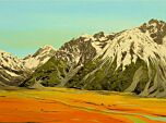 Mount Cook National Park, View in Spring by Kirsty Nixon