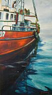 Nelson Fishing Boat by Jennifer Cook-Battersby